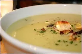 De quoi est compos le potage Parmentier :