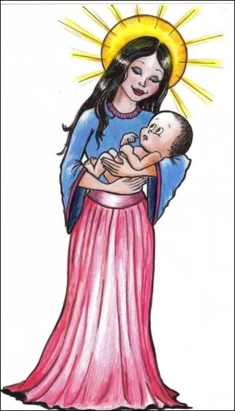 Sainte Marie, mre de Dieu, vous qui l'avez eu sans le faire ...