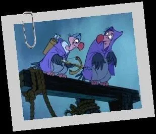 Comment se prnomment les deux gardes du chteau de Nottingham ?