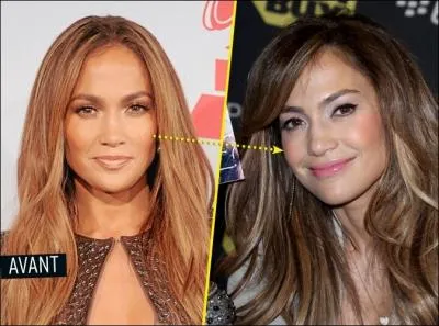 Sur cette photo, on lui a refait :