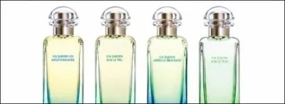 Les parfums Jardin sur le Nil, Jardin en Mditerrane, Jardin aprs la mousson et Jardin sur le toit sont de ...
