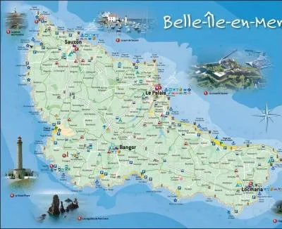 L'le nomme Belle-le en mer est au large du dpartement dont elle dpend, qui est ?