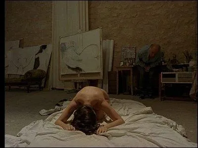 Qui fut le modle nu de  La belle noiseuse , le film de Jacques Rivette ?