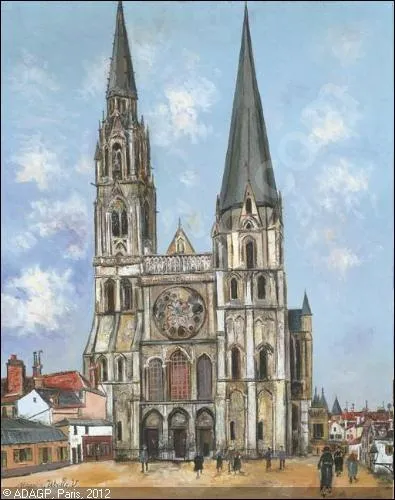 Ce n'est pas sa seule Cathdrale de Chartres, celle-ci date de 1923.