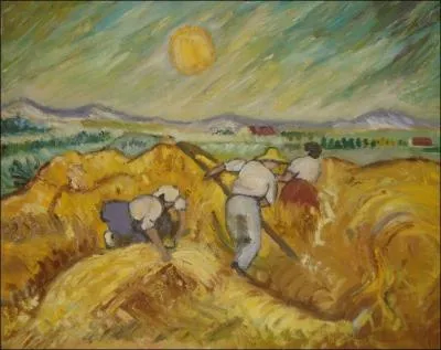 Quelle est la taille approximative de cette toile de Vincent van Gogh ?