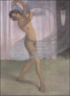 Est-ce Otto Mueller qui a peint Danseuse au voile ?