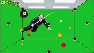 Au risque de provoquer des ricanements, dans ce sport votre queue doit tre adapte  votre taille et vous bnficiez de 14 billes !