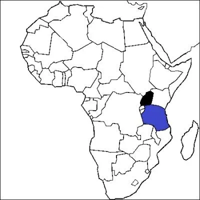 Le pays en Bleu c'est . .