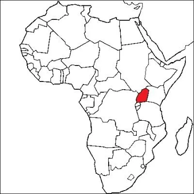 Le pays en rouge c'est