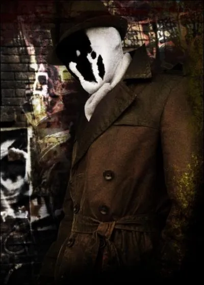 Quel personnage voque le domaine de la psychiatrie (grce  son masque particulier compos de tches d'encre) dans le film  Watchmen  ralis par Zack Snyder ?