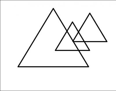 Combien comptez-vous de triangles ?