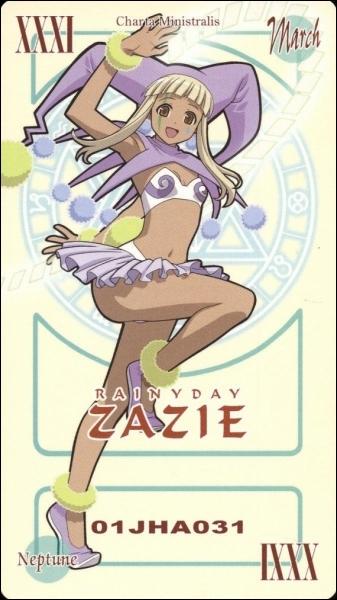 Qu'est-ce que Zazie aime bien faire apparatre dans ses tours de magie ?
