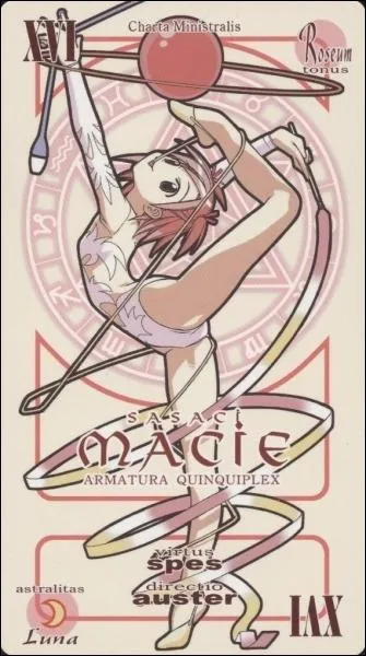 Sur la carte de pactio entre Makie et Negi, de quelles couleurs sont les quilles ?