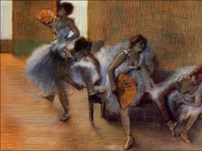 Est-ce Degas qui a peint dans le studio de danse ?