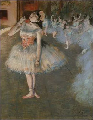 Est-ce Degas qui a peint L'toile ?