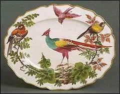 D'o� est originaire cette porcelaine dont la manufacture a ferm� ses portes en 1784 ?