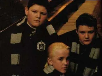 Qui sont les deux acolytes de Drago Malefoy ?
