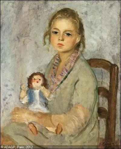 Qui a peint Petite fille  la poupe ?