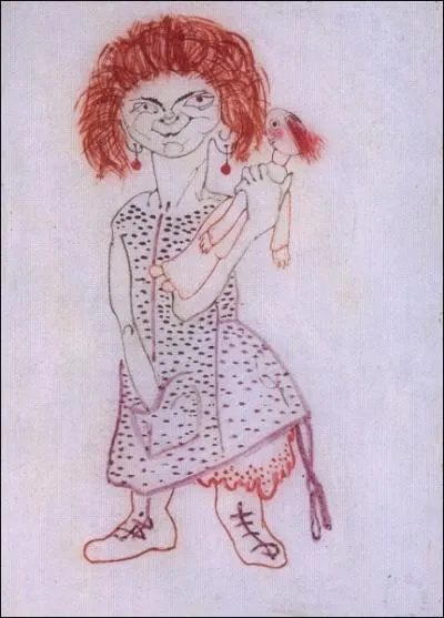 Qui a peint Fillette  la poupe ?