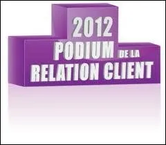 Quel oprateur tlphonique franais a t lu premier en  Relation Client de l'anne 2012 ?