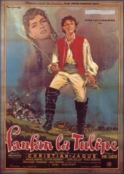 En 1951, qui incarne Fanfan la Tulipe dans ce film ralis par Christian-Jaque avec galement Gina Lollobrigida au casting ?