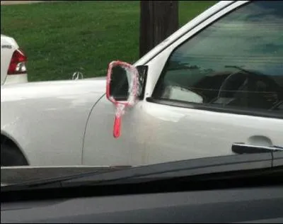 Cliquez pour agrandir, et vous verrez l'astuce (et finalement la posie) de ce conducteur. A quel conte de fe cela fait-il penser ?