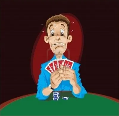 Ce joueur de poker est dsespr. Il s'est fait avoir dans les grandes ...