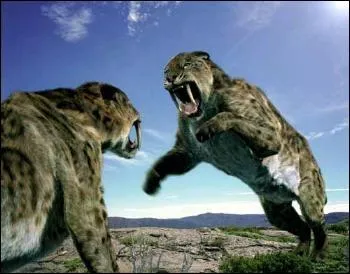 Quels animaux parmi ceux-ci sont des animaux prhistoriques totalement disparus aujourd'hui ?