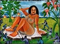 Chéri Samba est un artiste contemporain et un peintre de la République démocratique du Congo utilisant une large palette de tons orangés. Où se trouve la RDC ? .