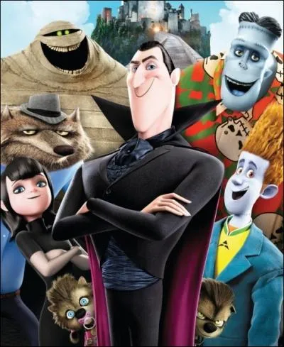 Le film  Htel Transylvanie  met en scne :