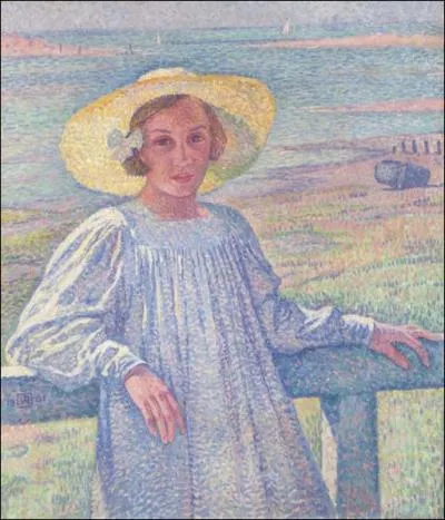 Qui a peint Fille au chapeau de paille ?
