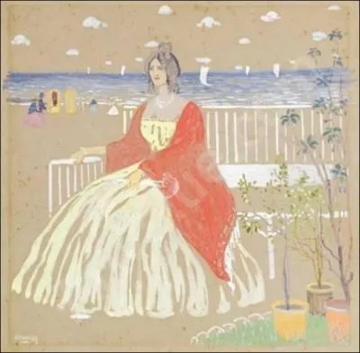 Qui a peint Au bord de la mer ?