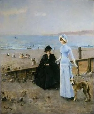 Qui a peint Promenade au bord de la mer ?