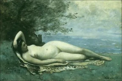 Qui a peint Bacchante couche au bord de la mer ?
