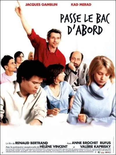 Il est Grard Mathieu, un chmeur qui dcide de passer son baccalaurat pour retrouver du travail dans ... .