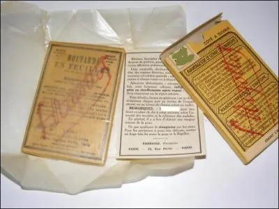 Il fallait le tremper quelques instants dans de l'eau froide ou tide. Quel est ce mdicament supprim en 2011 ?