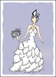 A vendre robe de marie :