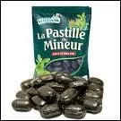 O trouve-t-on la pastille du mineur, petit bonbon noir aux extraits d'eucalyptus et de menthe ?