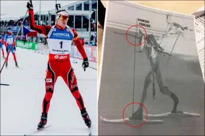 Pour combien de centimtres Emil Hegle Svendsen a-t-il devanc Martin Fourcade  la poursuite des championnats du monde ?