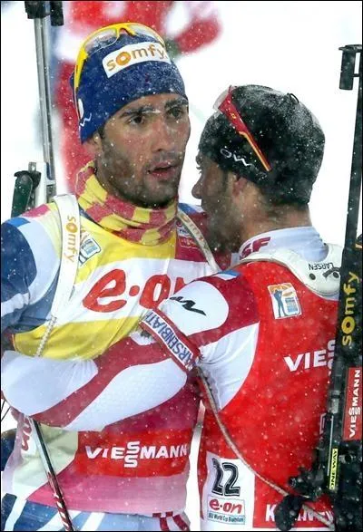 A quelle tape de coupe du monde Simon et Martin Fourcade sont-ils remonts ensembles sur le podium pour la 2me fois de leur incroyable carrire ?