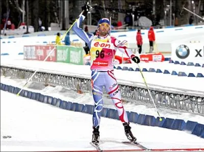 Combien de fois Martin Fourcade est-il en dehors du Top 10 ?