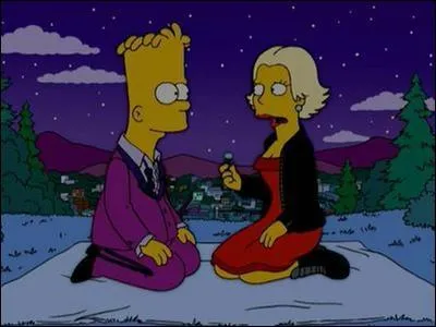 Toujours dans  Future Drama , Bart a une petite amie. Comment s'appelle-t-elle ?