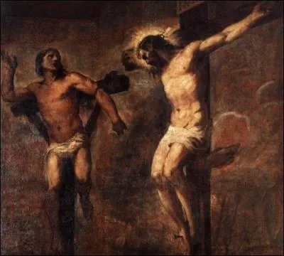 Le Christ et le bon larron, c. 1566