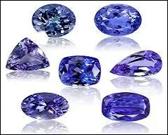 Sa couleur bleue, qui étincelle en un rayonnement à peine teinté de rouge est, en vérité, magnifique. Son nom rappelle celui du gisement, unique au monde, dans l'État est-africain de...