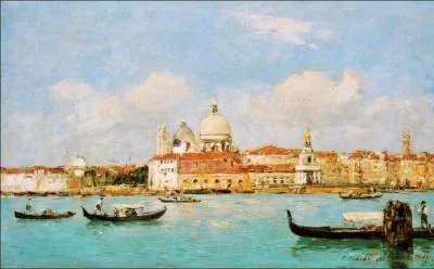 Est-ce Manet qui a peint La salute et le grand canal ?