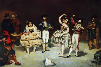 Est-ce Manet qui a peint Le ballet espagnol ?