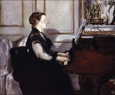 Est-ce Manet qui a peint cette femme au piano ?