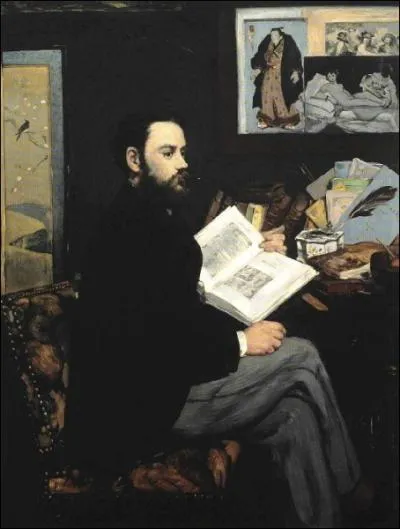Est-ce Manet qui a peint Portrait d'Emile Zola ?