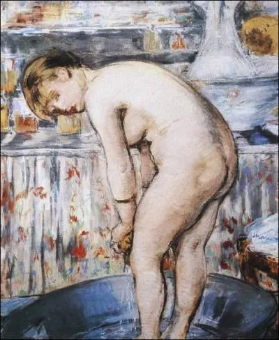 Est-ce Manet qui a peint Femme dans un tube ?