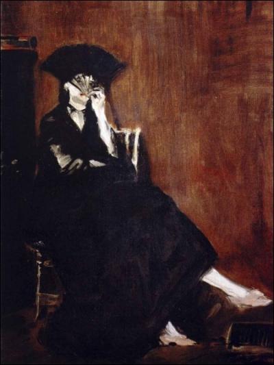 Est-ce Edouard Manet qui a peint Berthe Morisot  l'ventail ?